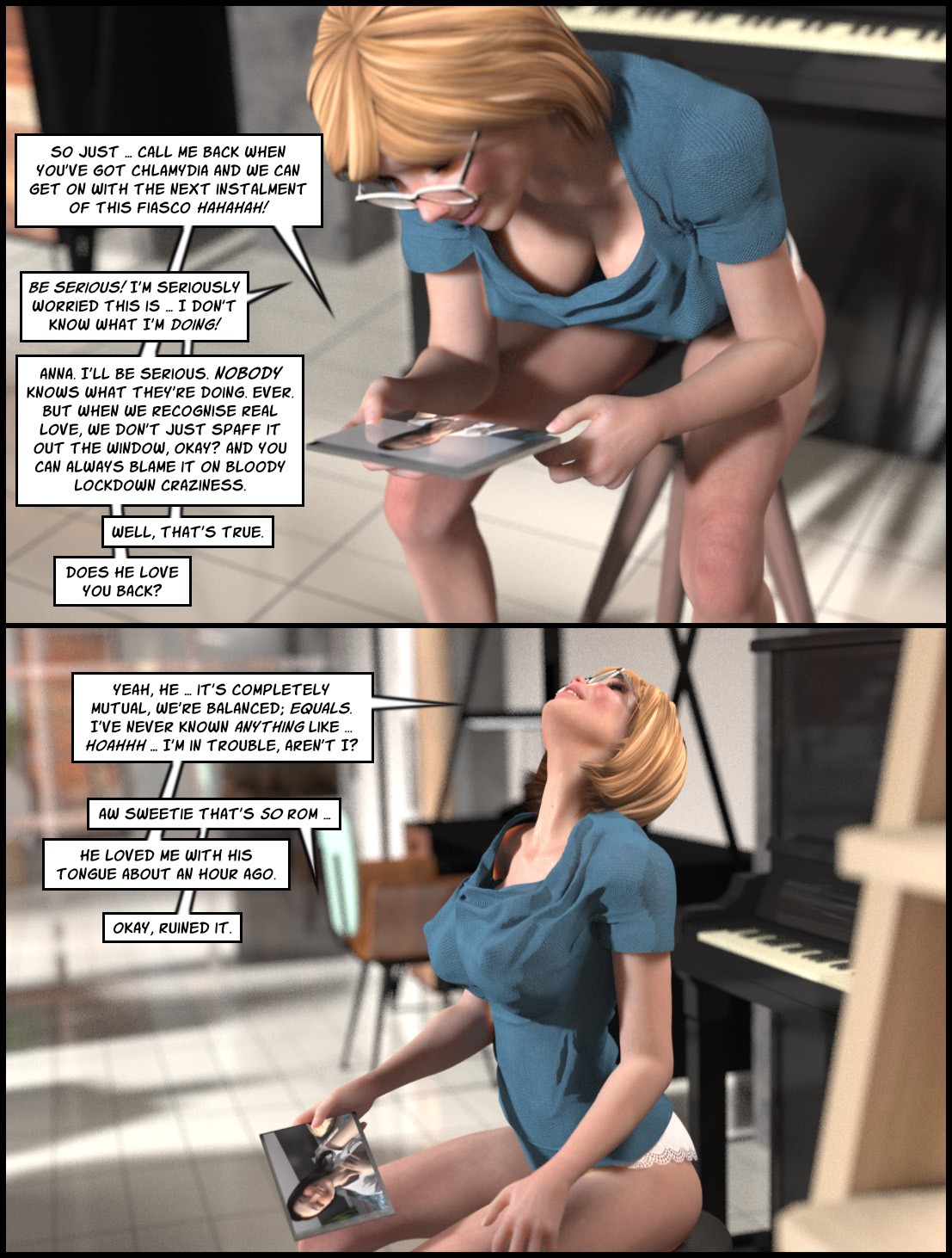 The Deliciously Awkward Family Bubble Part 5 Porn Comic english 82