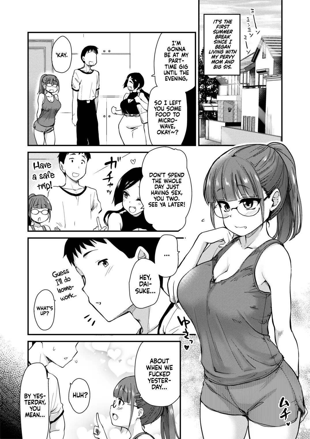 The Little Brother Has Begun To Think That Taking Care Of His Stepsister`s Sexual Urges Is His Responsibility Porn Comic english 02