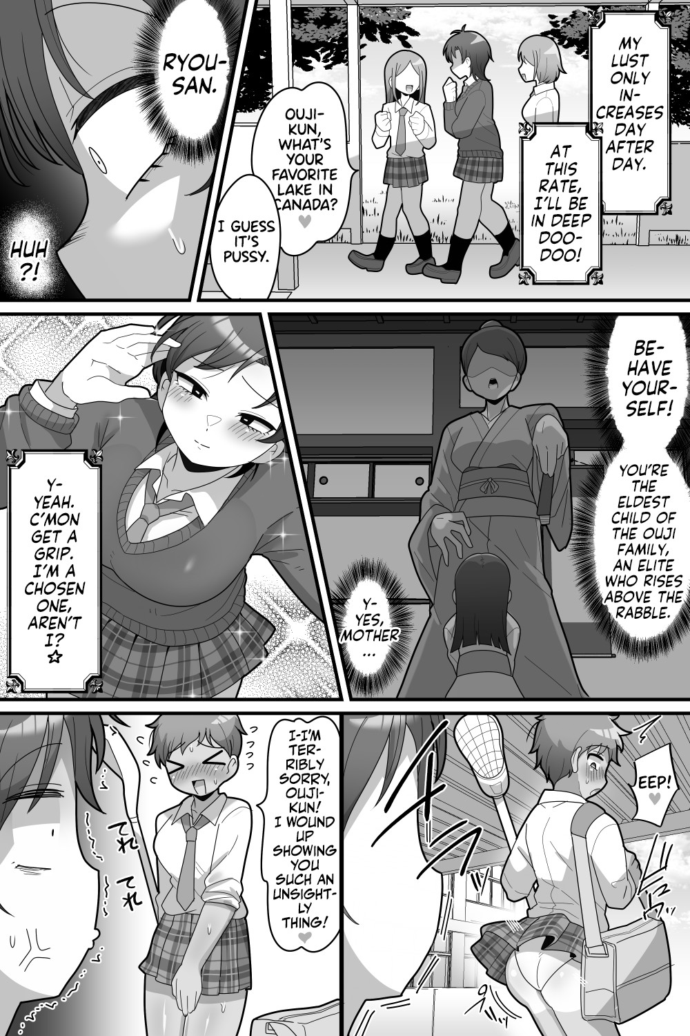 The School Prince Vs Futa Monster Cock Porn Comic english 09