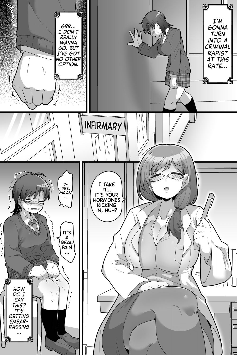 The School Prince Vs Futa Monster Cock Porn Comic english 21