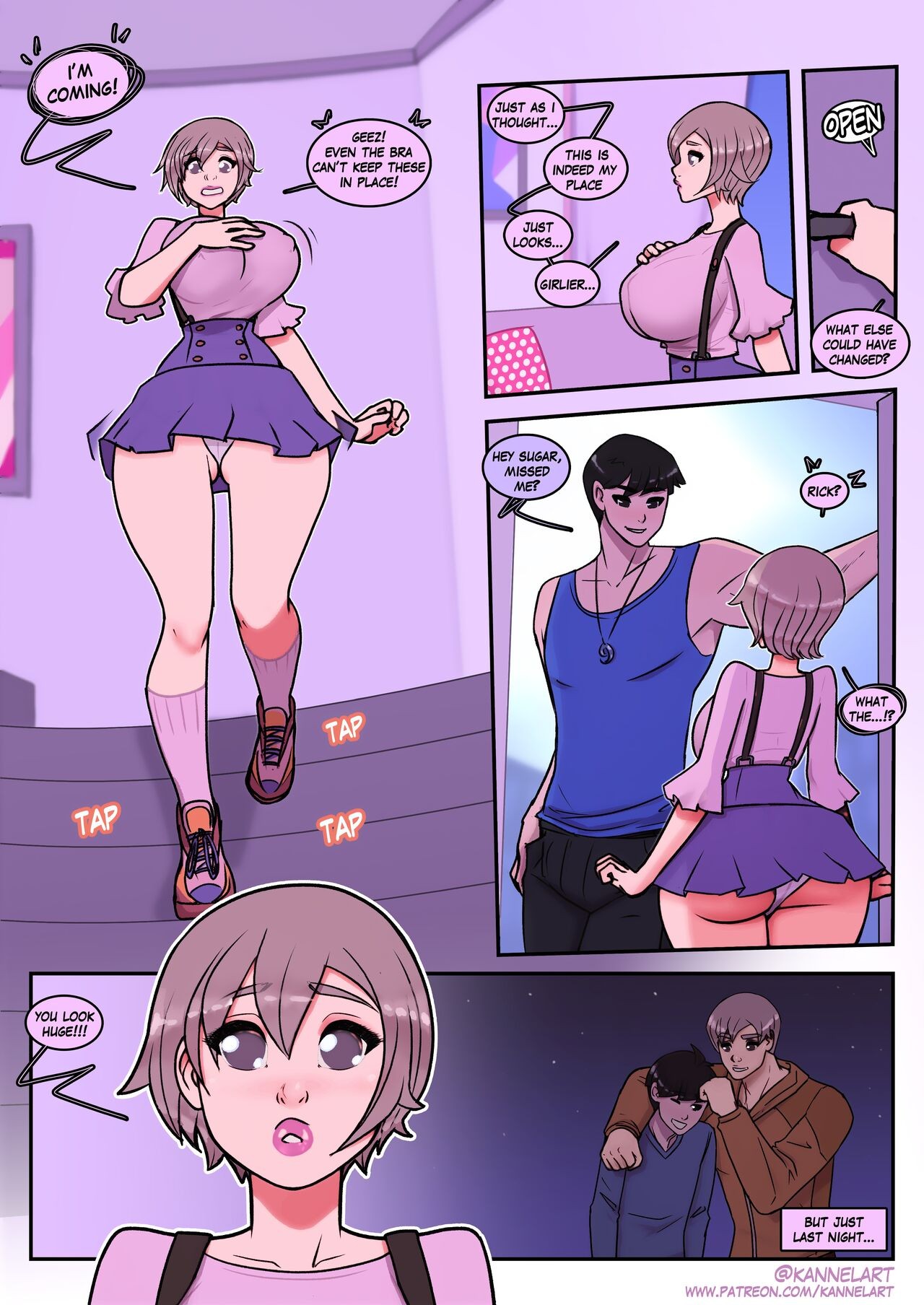 The Wish That Turned Me Into My Best Friend’s Girlfriend Porn Comic english 08