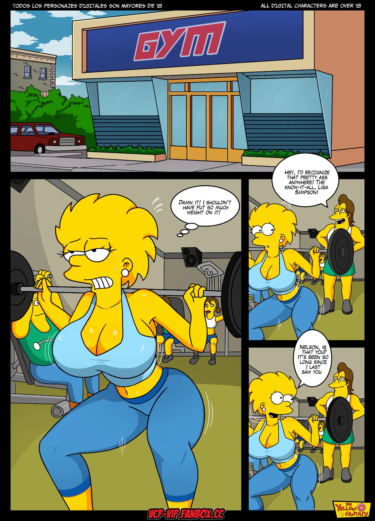 The Yellow Fantasy Part 8: Nelson’s Tutor Porn Comic english 02