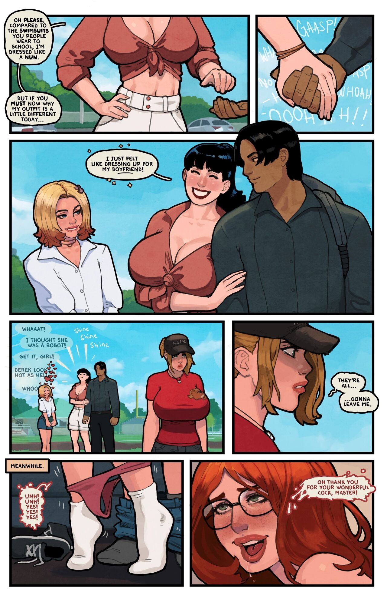 This Romantic World Part 10: Beach Party Porn Comic english 05