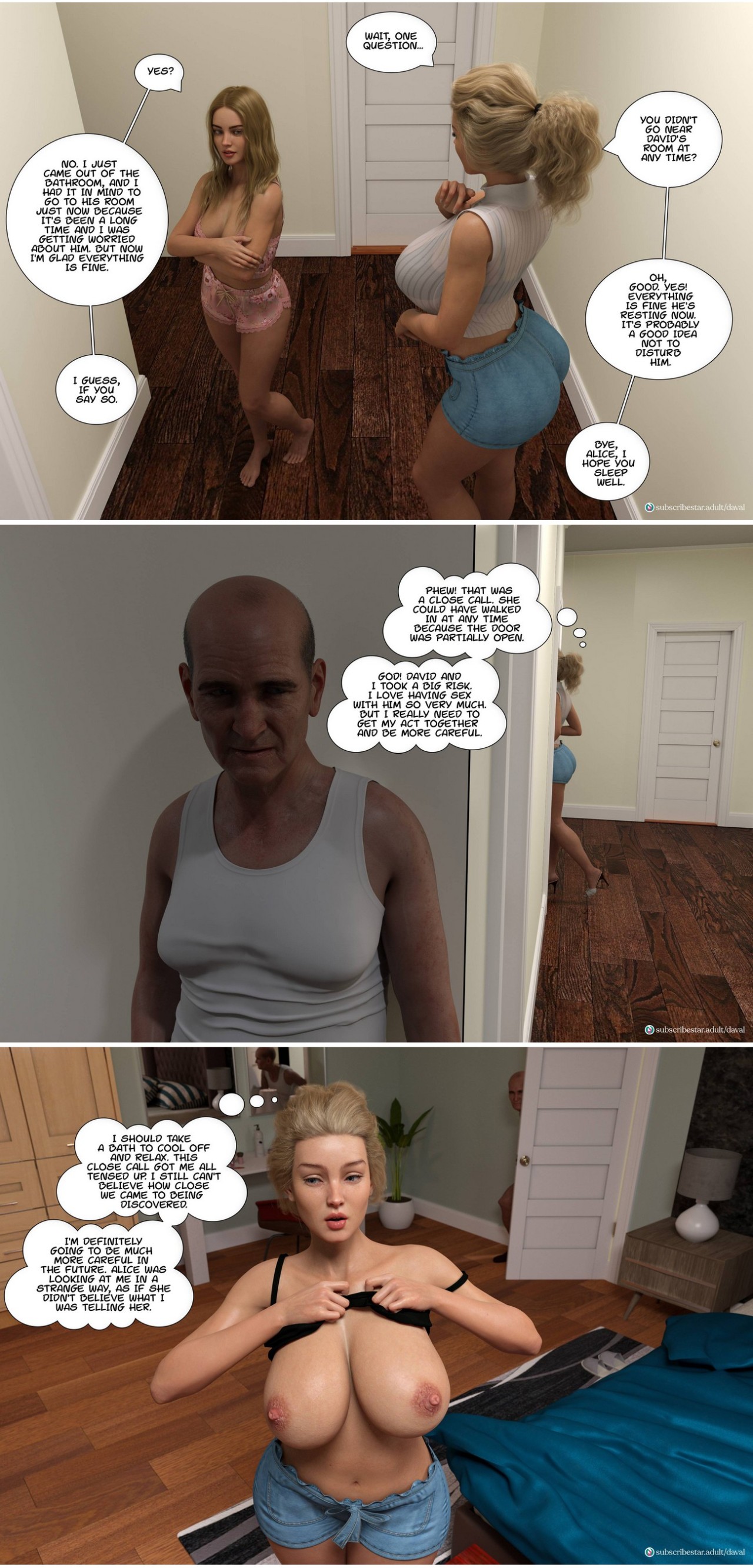 Together By Daval3D Part 4 Porn Comic english 32