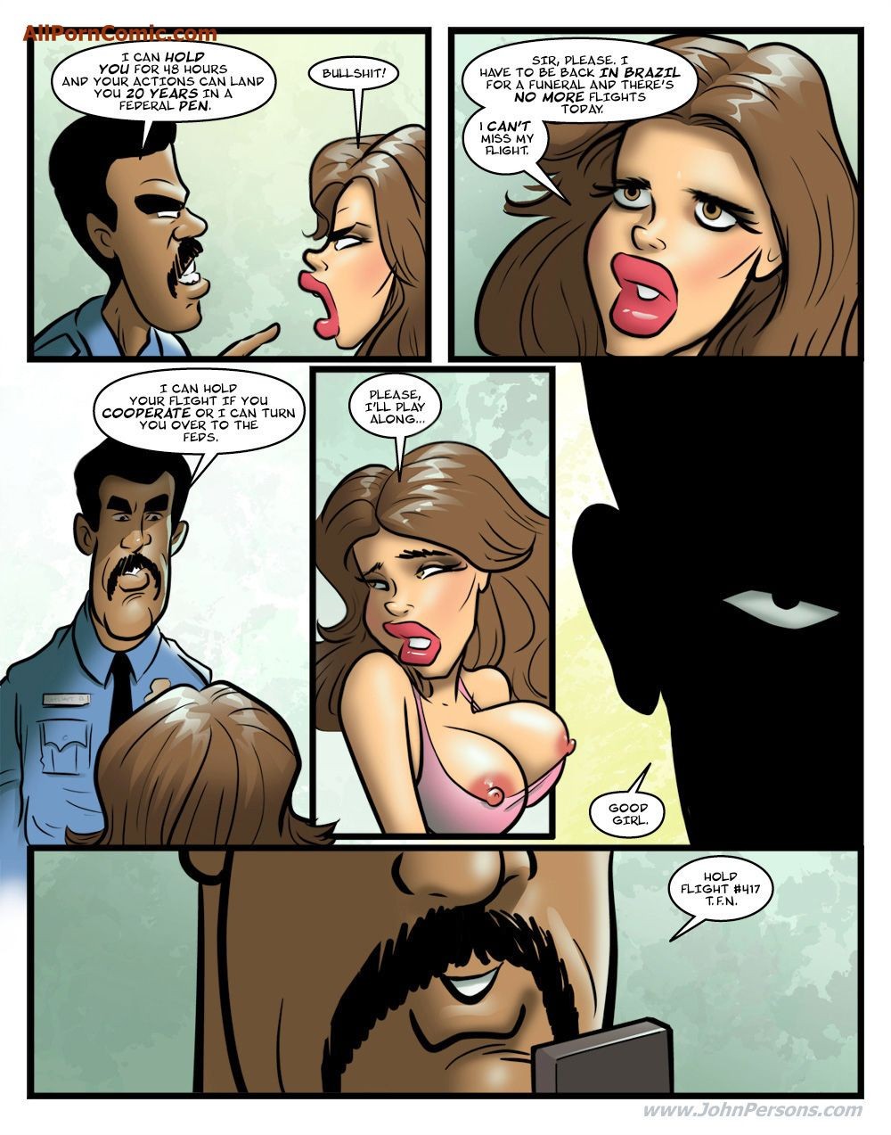 Tranny Search Authority Initiations  Porn Comic english 04