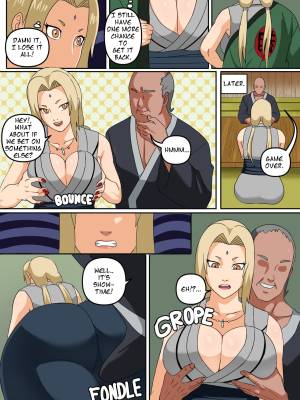 Tsunade & Ino Double Trouble Porn Comic english 03