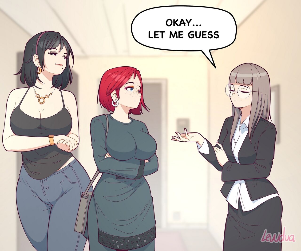 Way To The Lewdies Apartment Porn Comic english 51