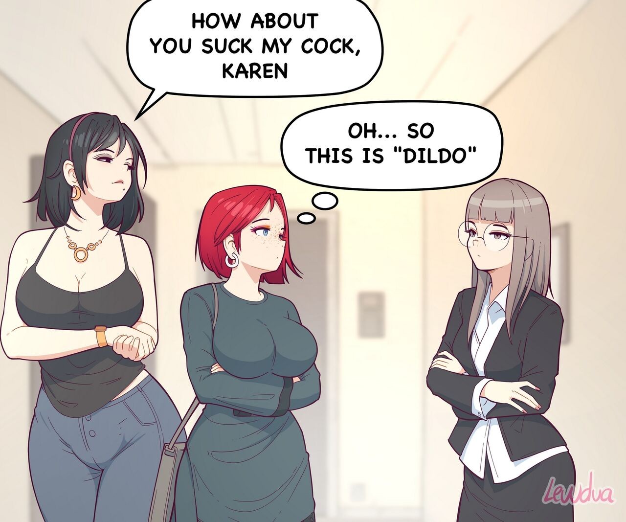 Way To The Lewdies Apartment Porn Comic english 53