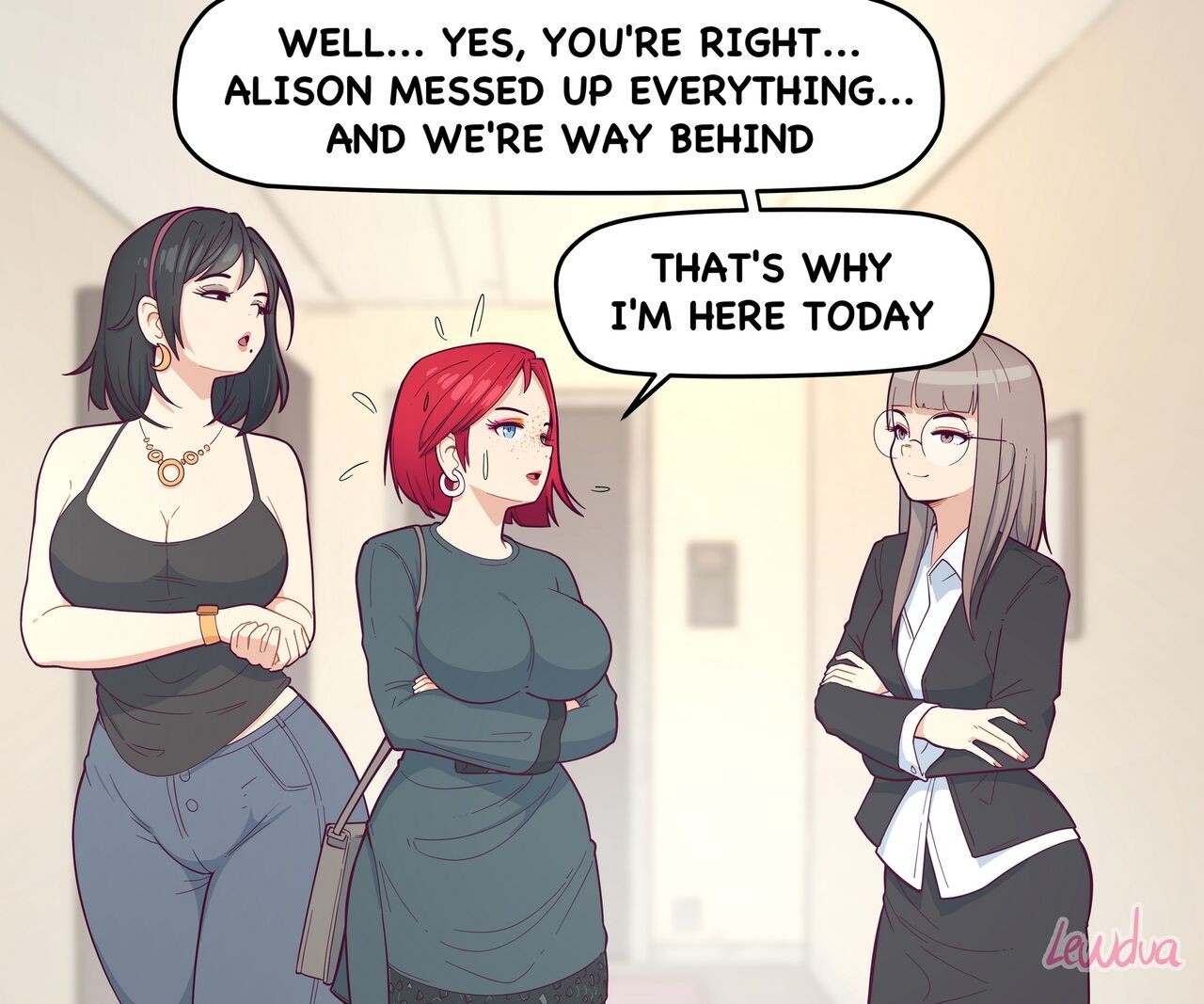 Way To The Lewdies Apartment Porn Comic english 55