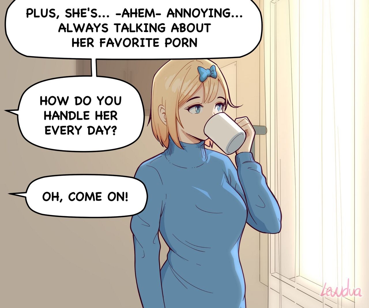 Way To The Lewdies Apartment Porn Comic english 56