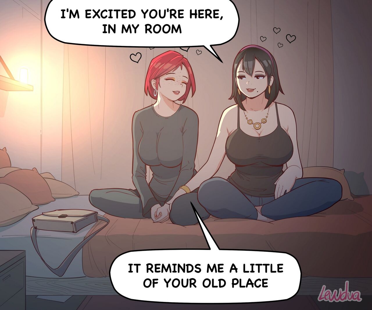 Way To The Lewdies Apartment Porn Comic english 61