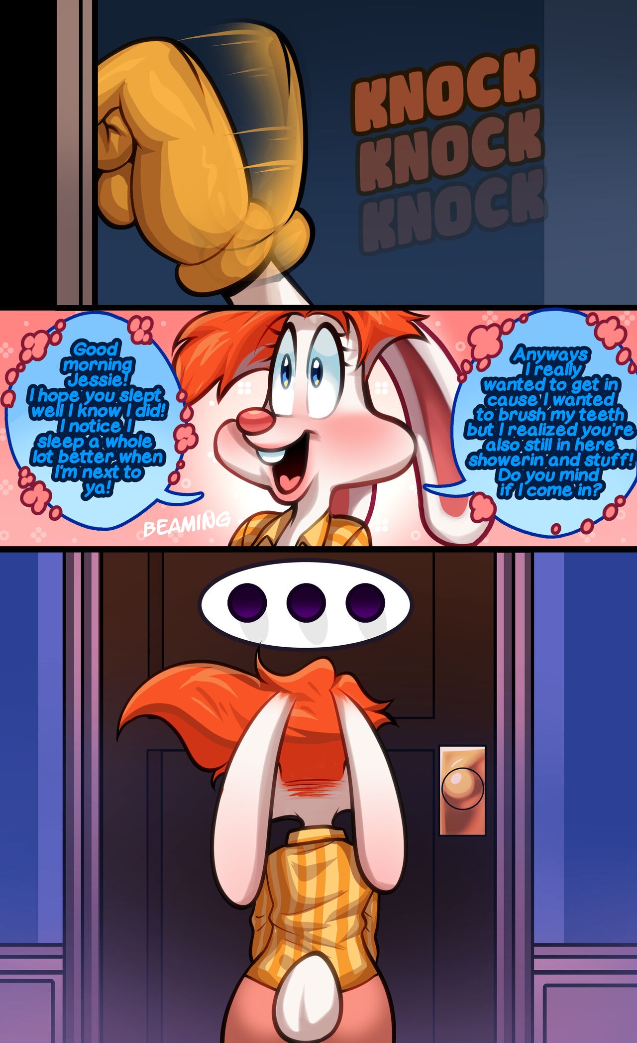 Who CREAMPIED! Rosey Rabbit  Porn Comic english 35