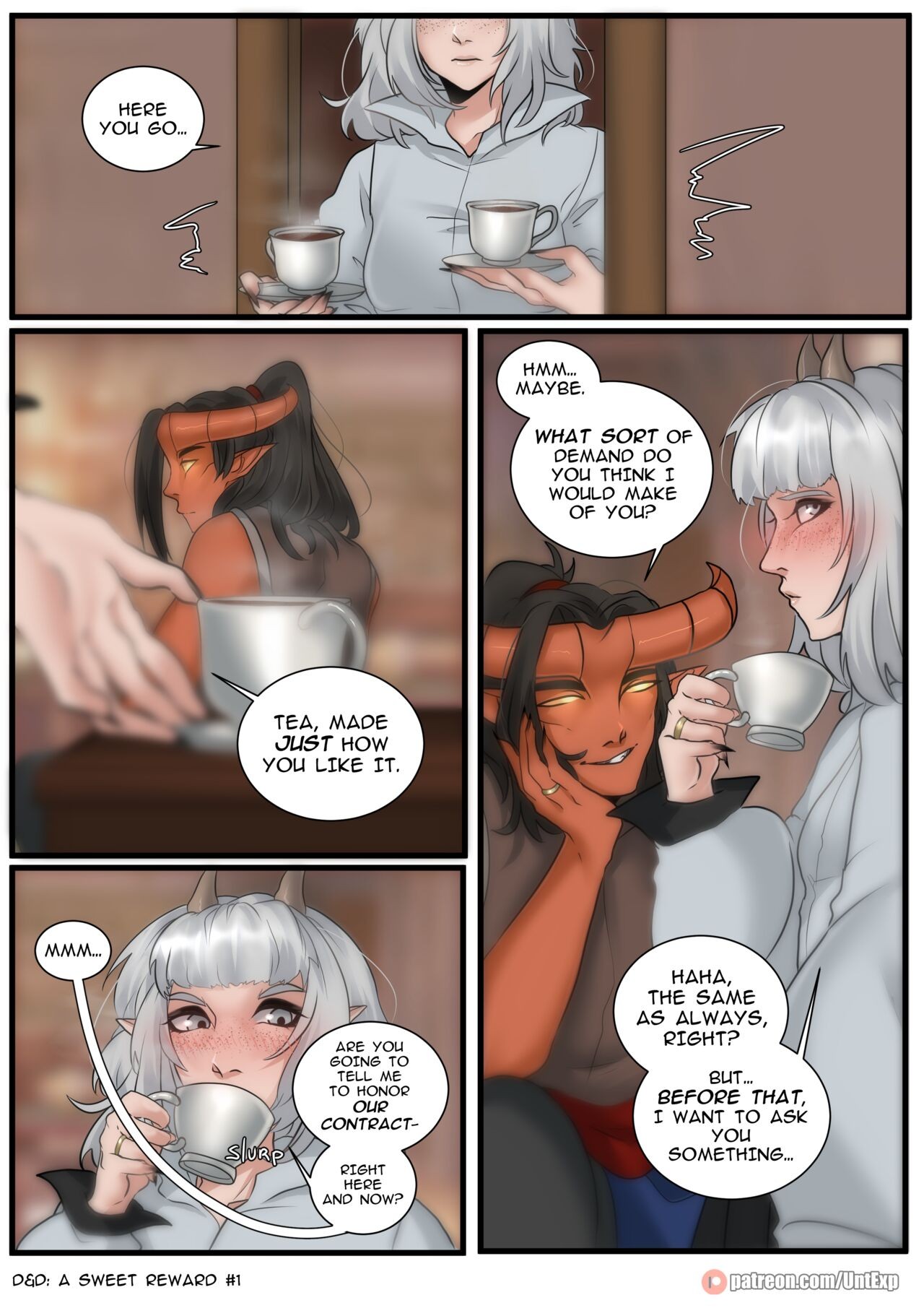 A Sweet Reward By UntitledExpression Porn Comic english 02