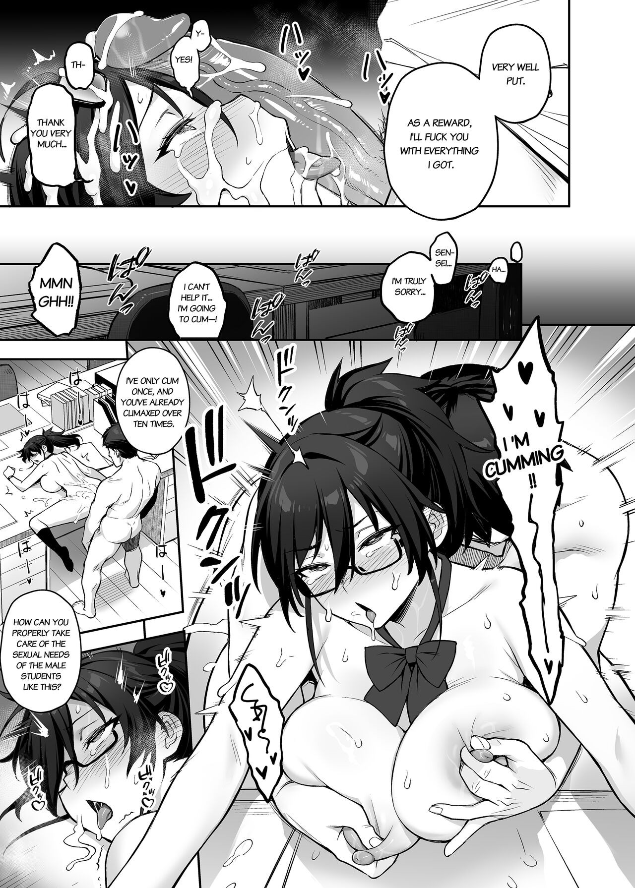 About The New President Of The Disciplinary Committee’s Huge Part 2 Porn Comic english 27