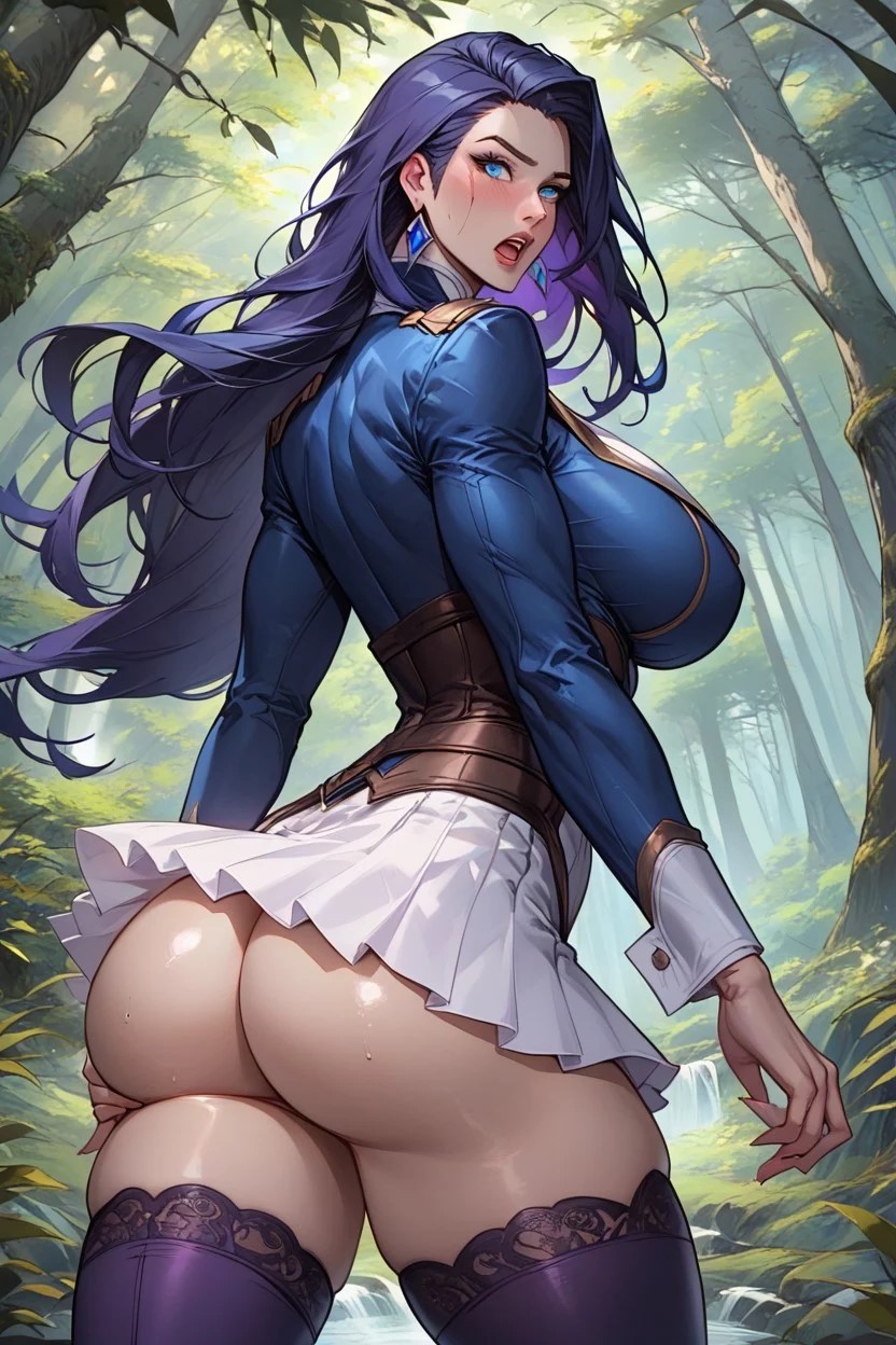 AI Generated!: Caitlyn Forest Incident Porn Comic english 04