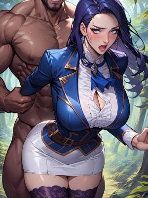 AI Generated!: Caitlyn Forest Incident Porn Comic english 05