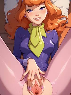 AI Generated: Daphne Blake Porn Comic english 01