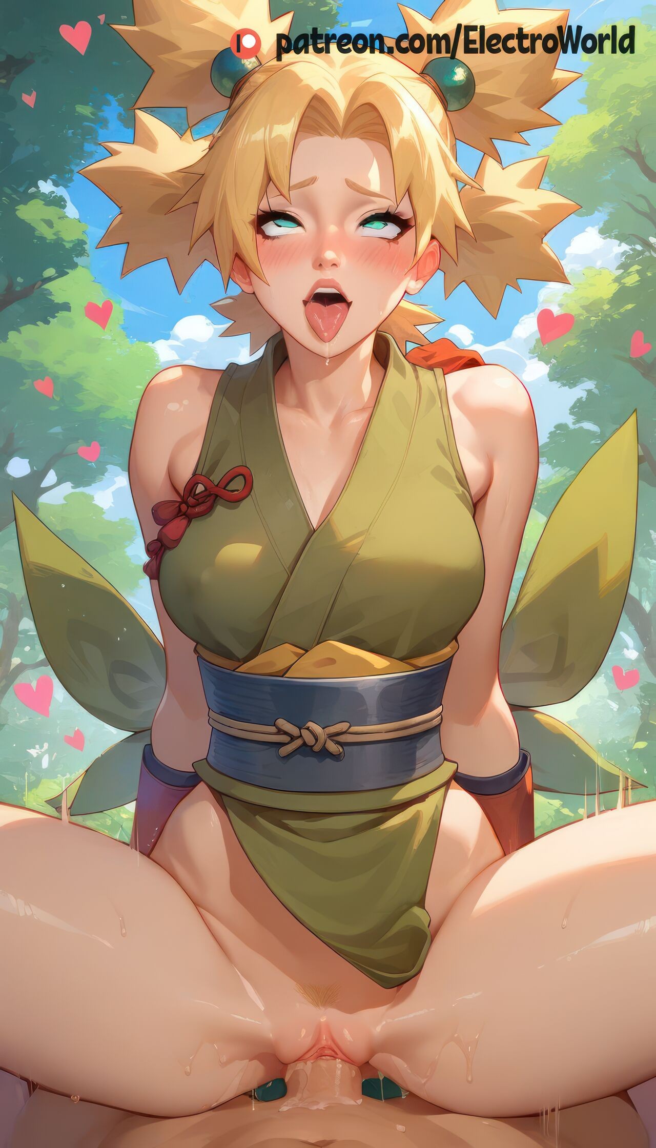 AI Generated: Temari Porn Comic english 16