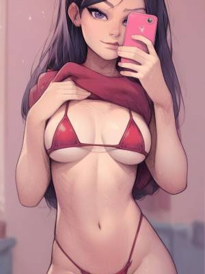 AI Generated: Violet Parr Porn Comic english 37