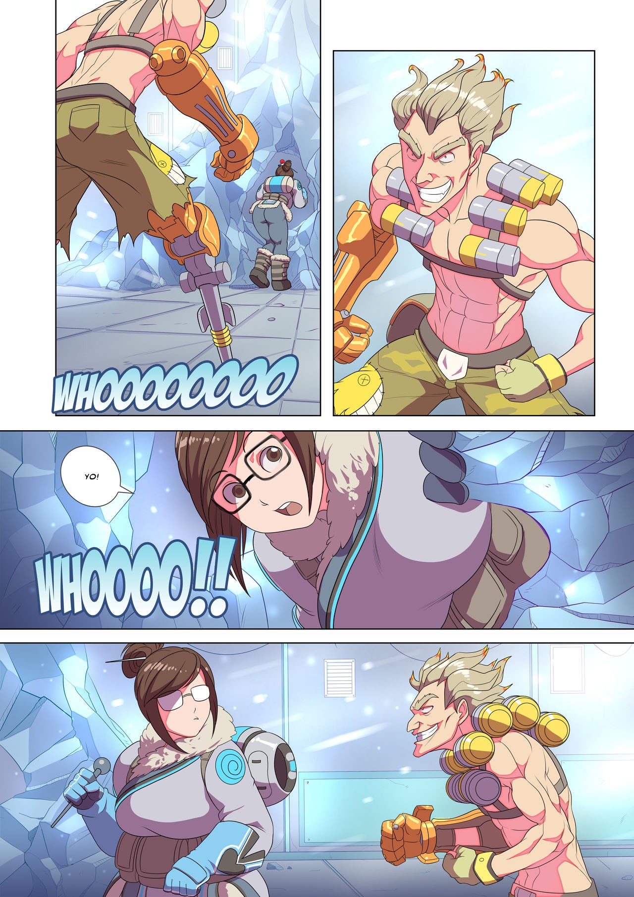 Ameizing Frost Jobs Part 1 Porn Comic english 03