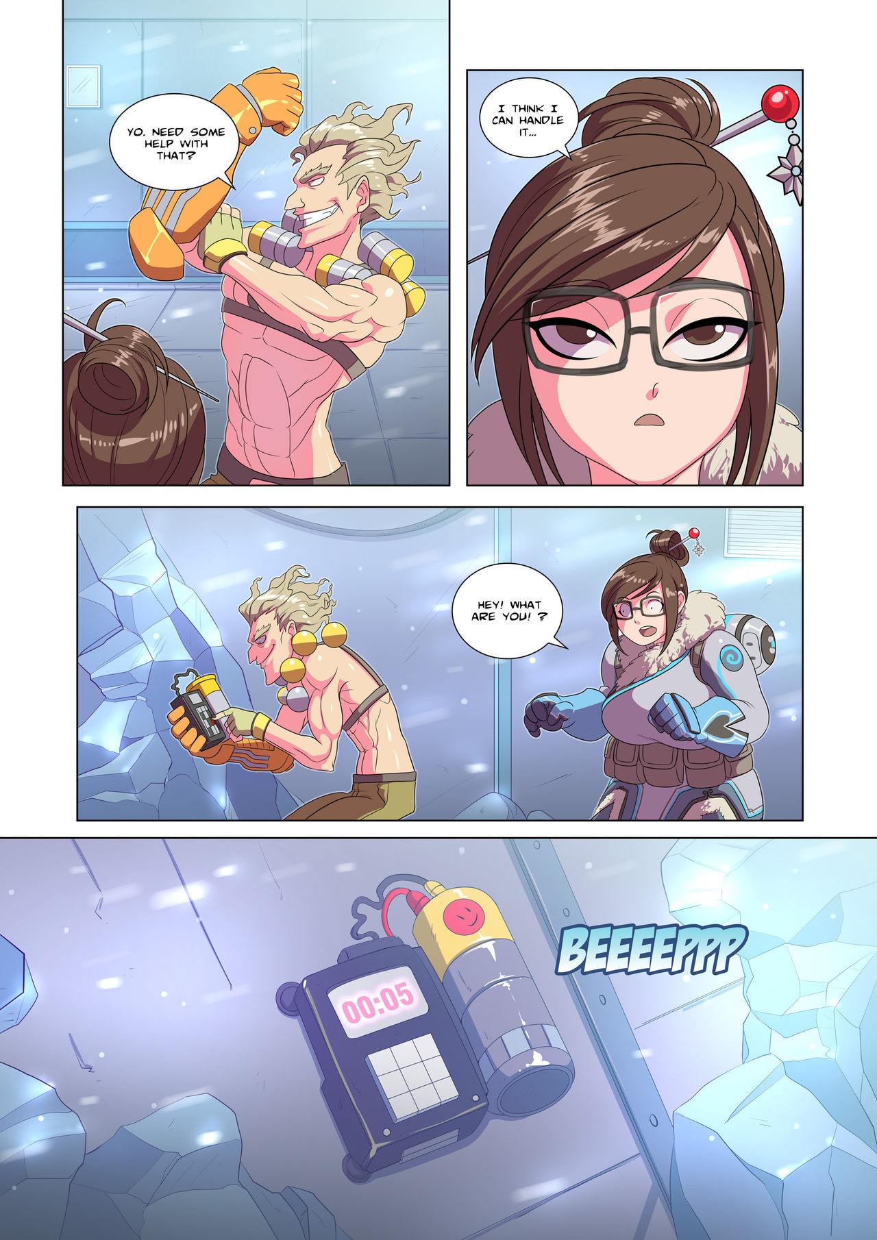 Ameizing Frost Jobs Part 1 Porn Comic english 04