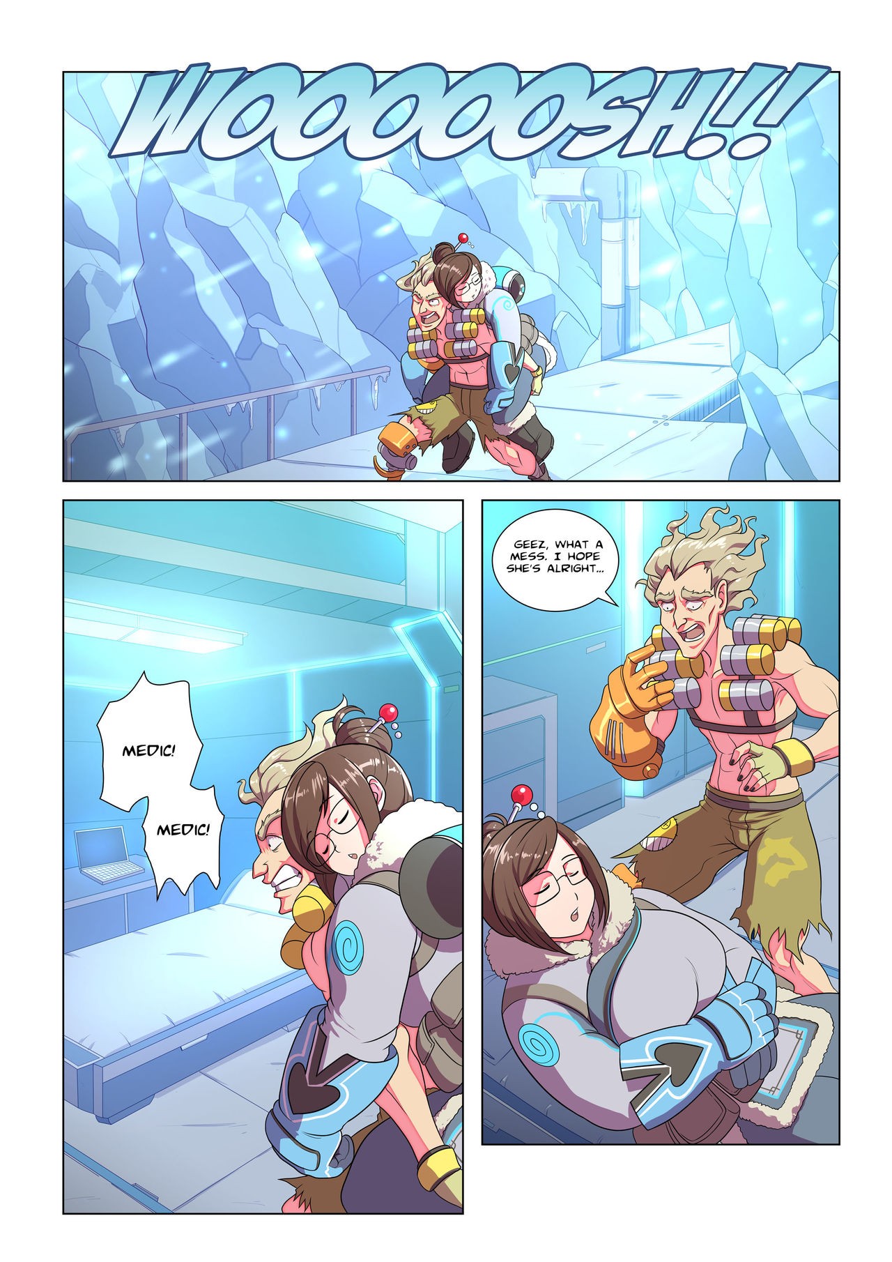 Ameizing Frost Jobs Part 1 Porn Comic english 06