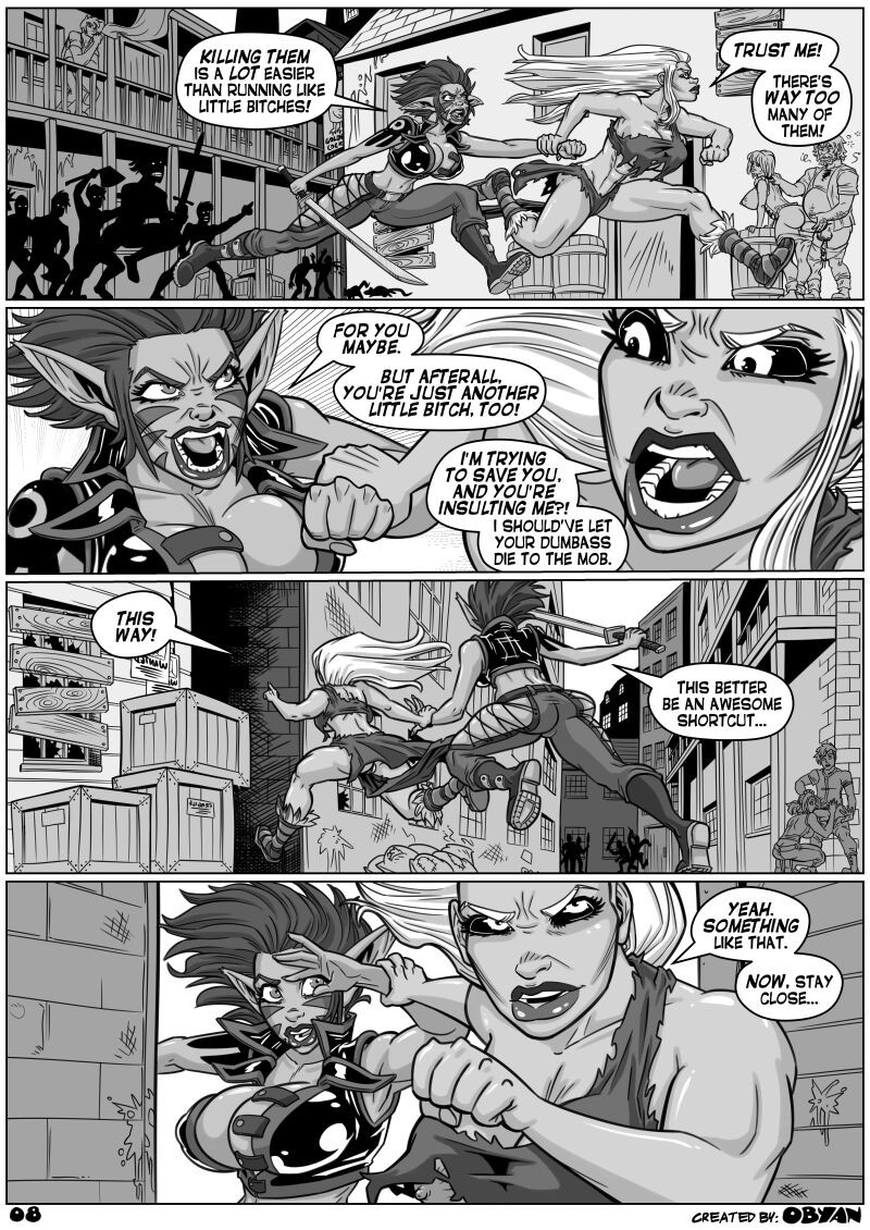 Black Comet Pirates: Mikki’s First Time Porn Comic english 09