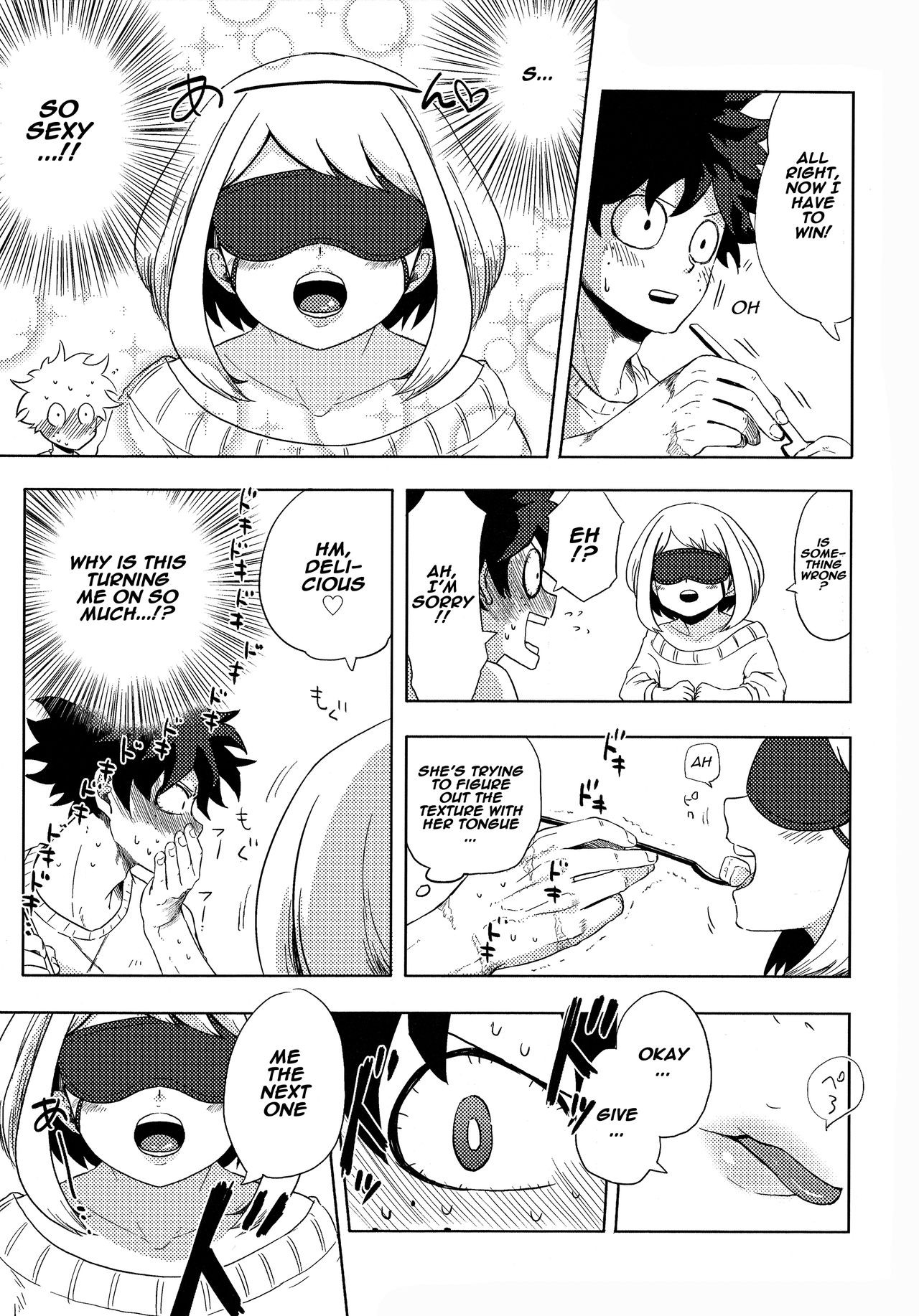 Blindfolded Tea Time Porn Comic english 06