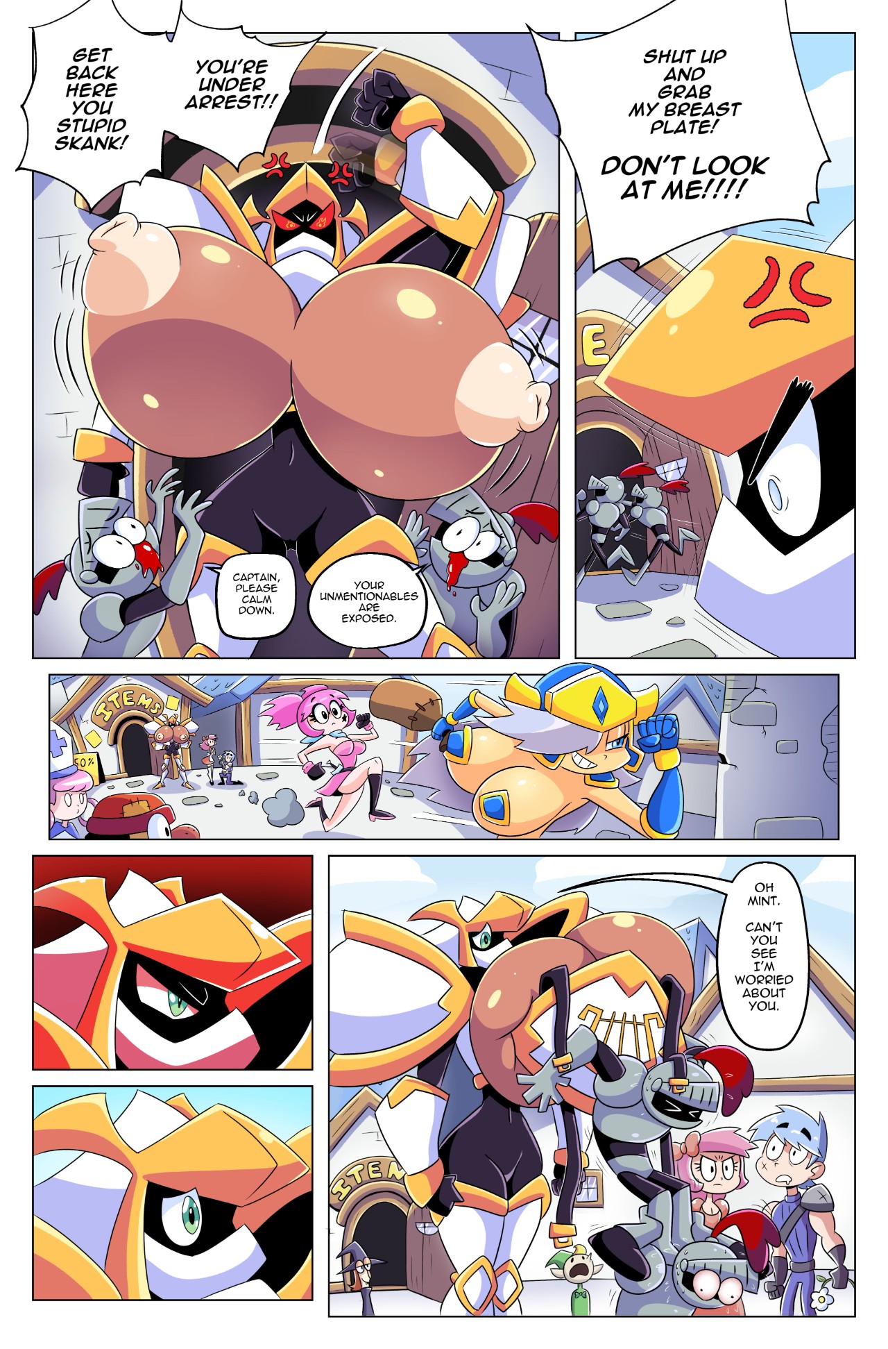 Booby Quest Part 4 Porn Comic english 12