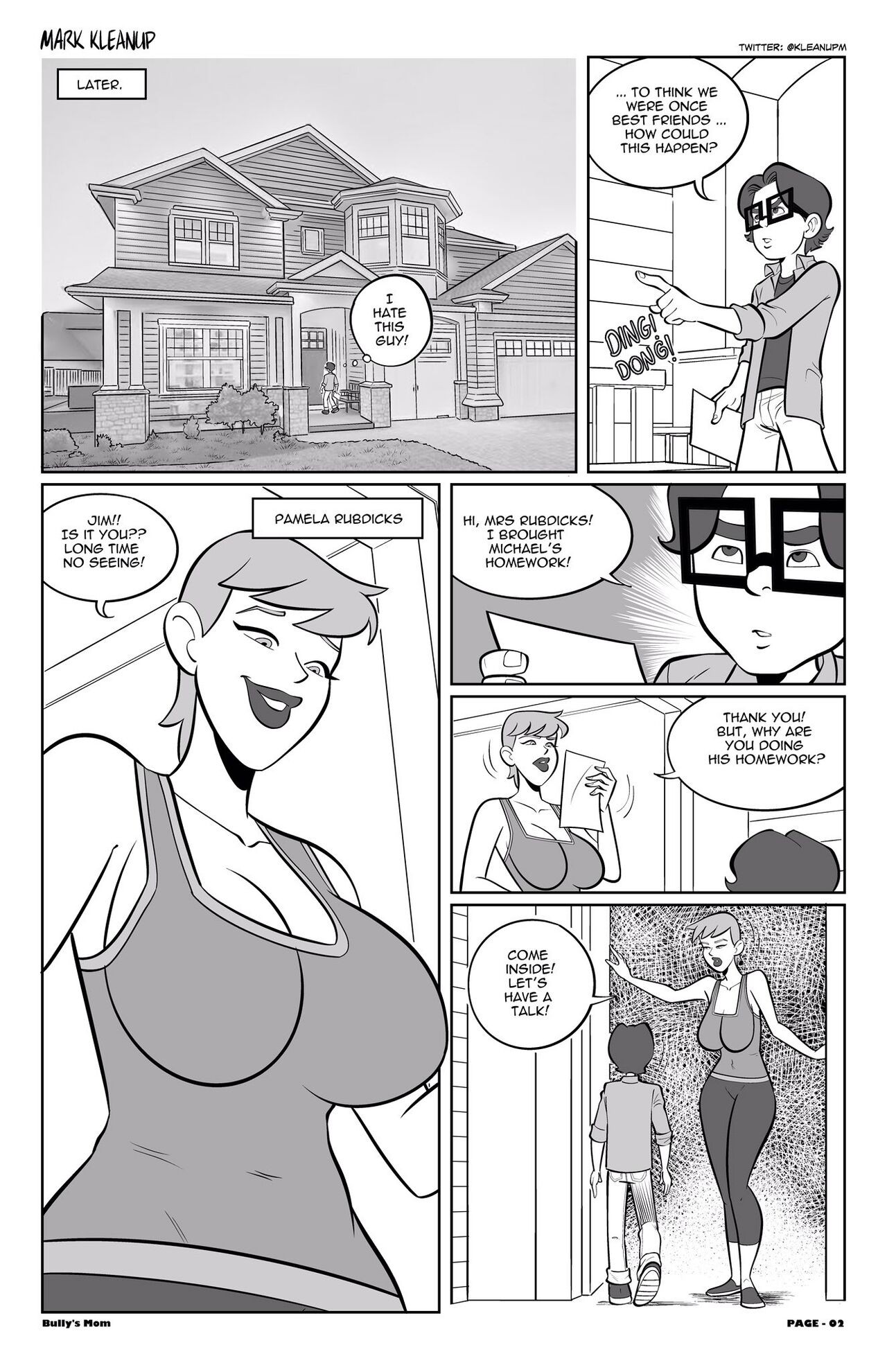 Bully’s Mom By MarkKleanup Porn Comic english 03