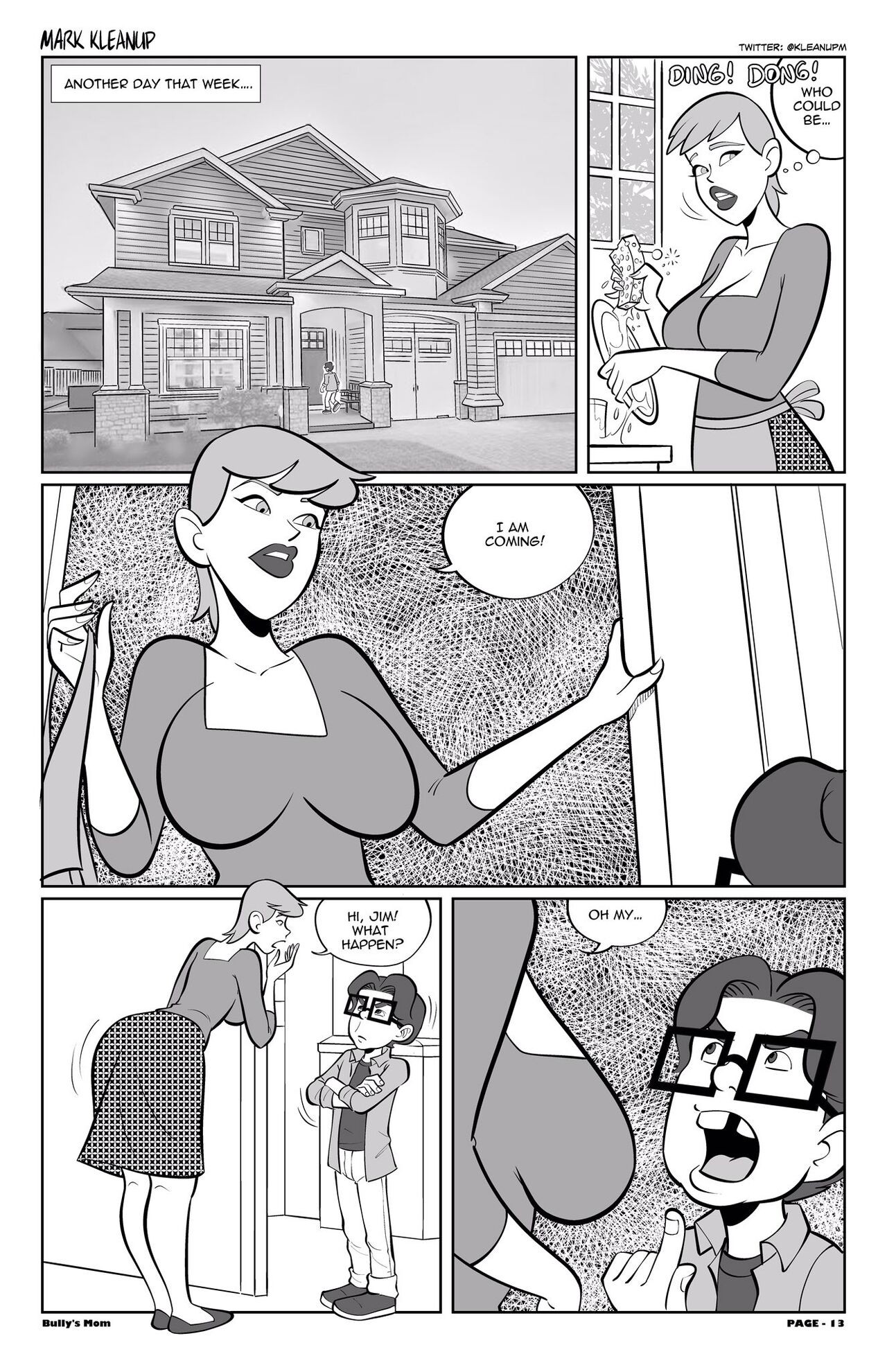 Bully’s Mom By MarkKleanup Porn Comic english 14