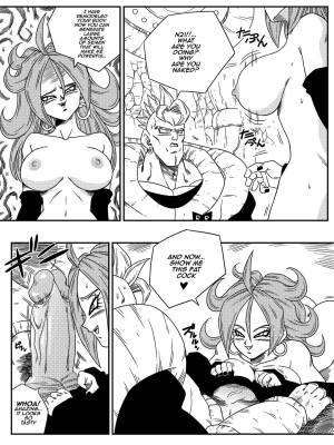 Dagon Ball: Busty Android Wants To Dominate The World!! Porn Comic english 06