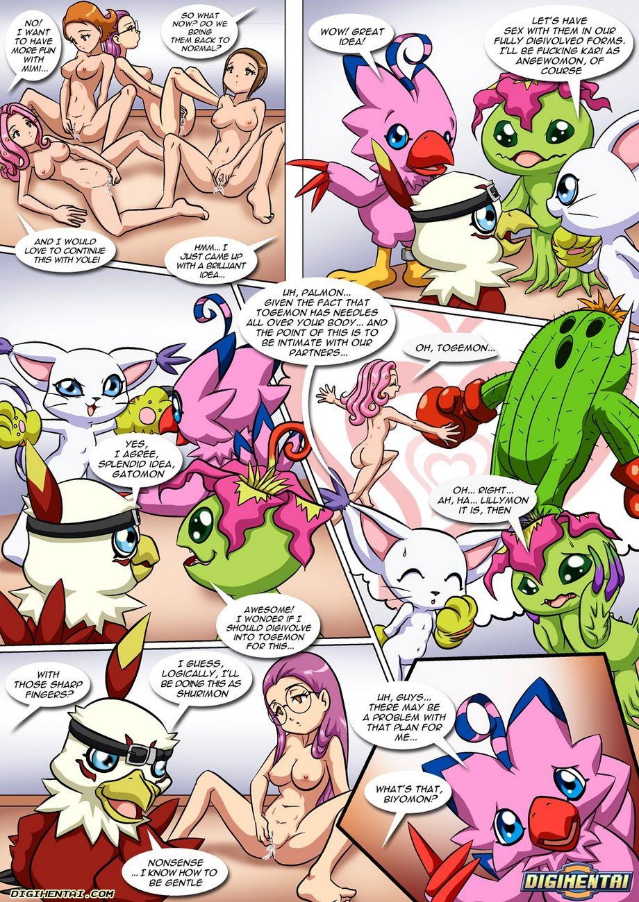 Digimon Rules By PalComix Porn Comic english 10