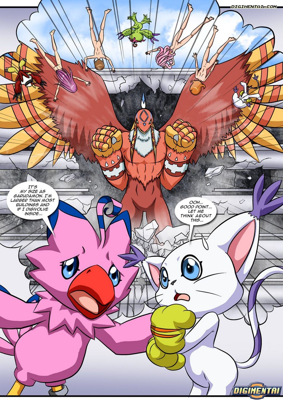 Digimon Rules By PalComix Porn Comic english 11