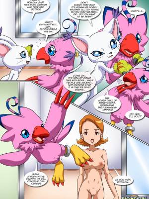 Digimon Rules By PalComix Porn Comic english 12