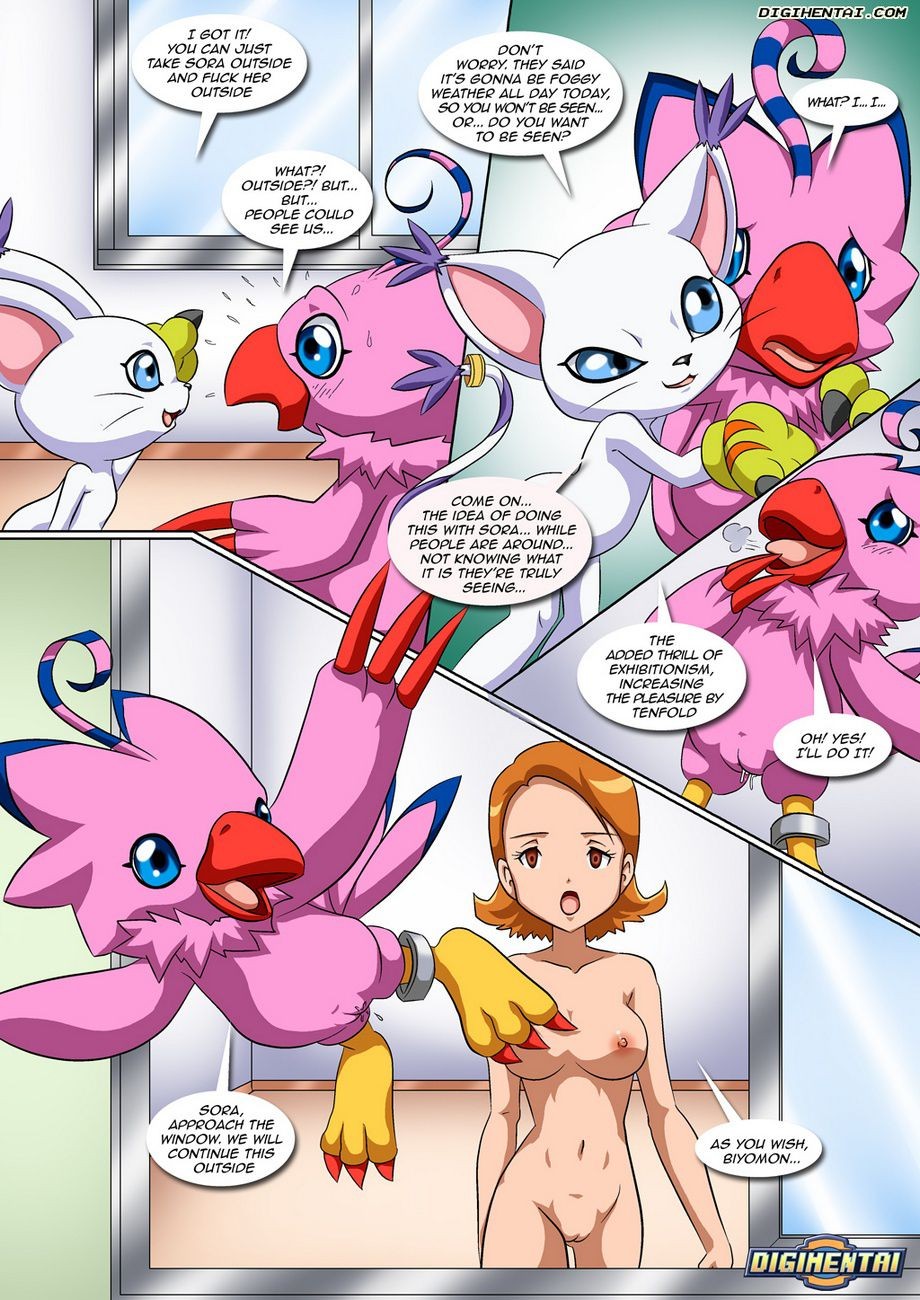 Digimon Rules By PalComix Porn Comic english 12