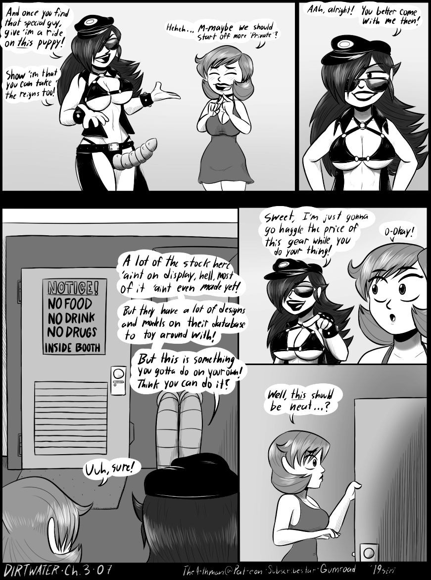 DirtWater Part 3: Dark Chambers Porn Comic english 08