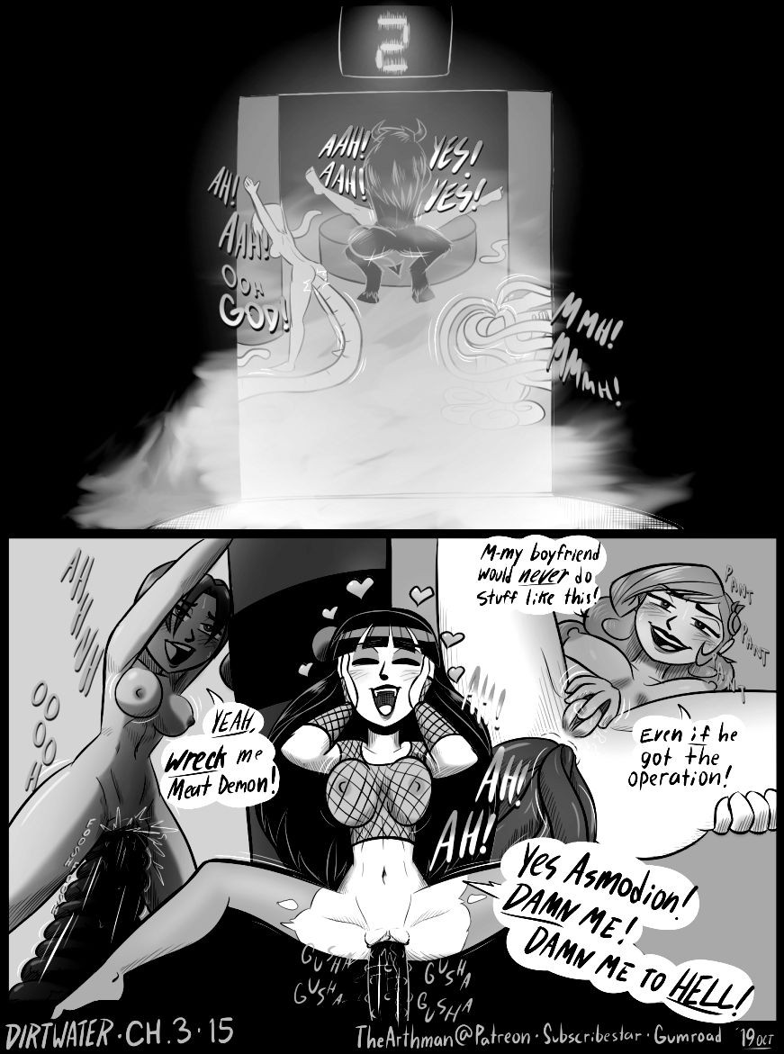 DirtWater Part 3: Dark Chambers Porn Comic english 16