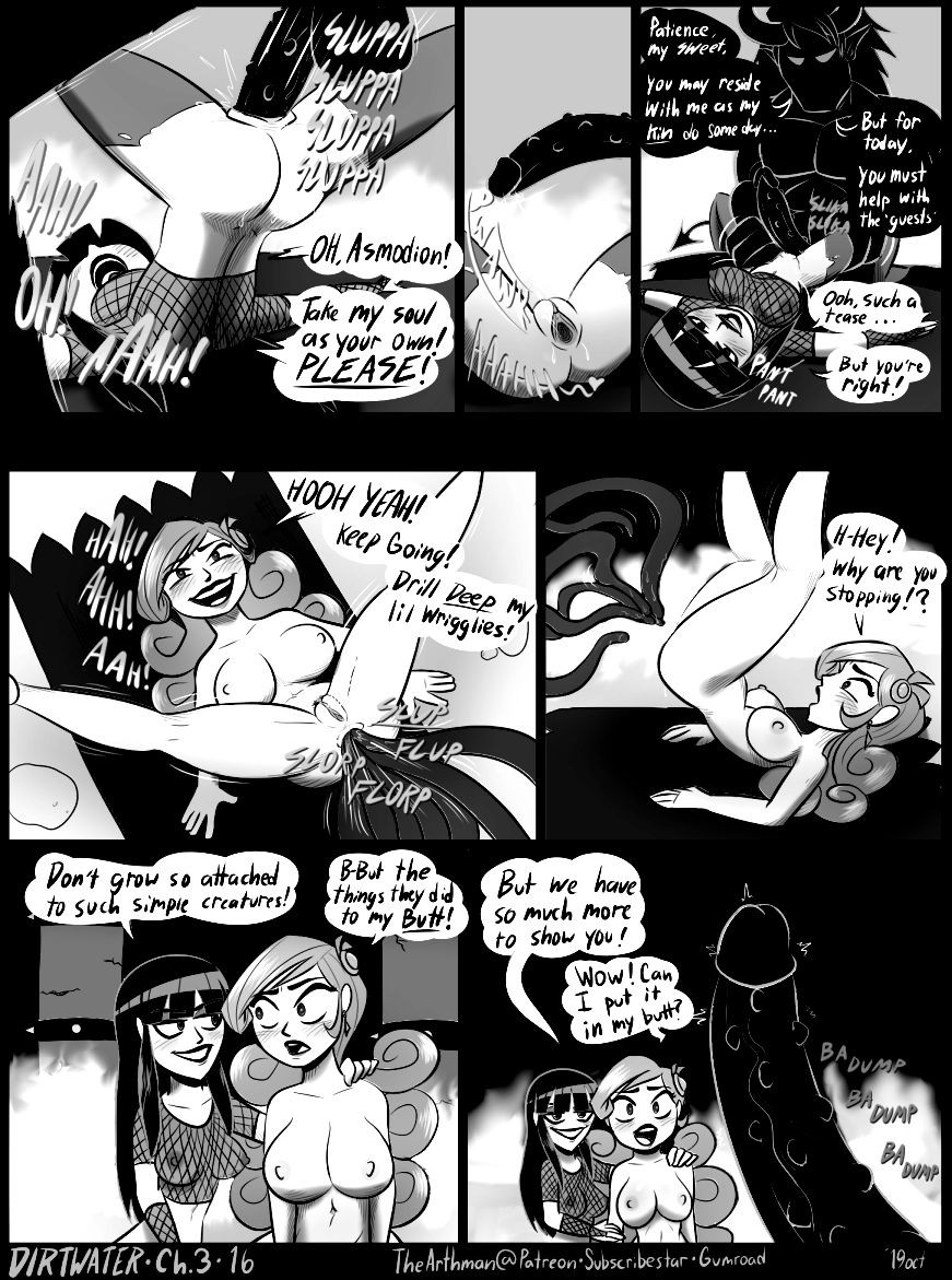 DirtWater Part 3: Dark Chambers Porn Comic english 17