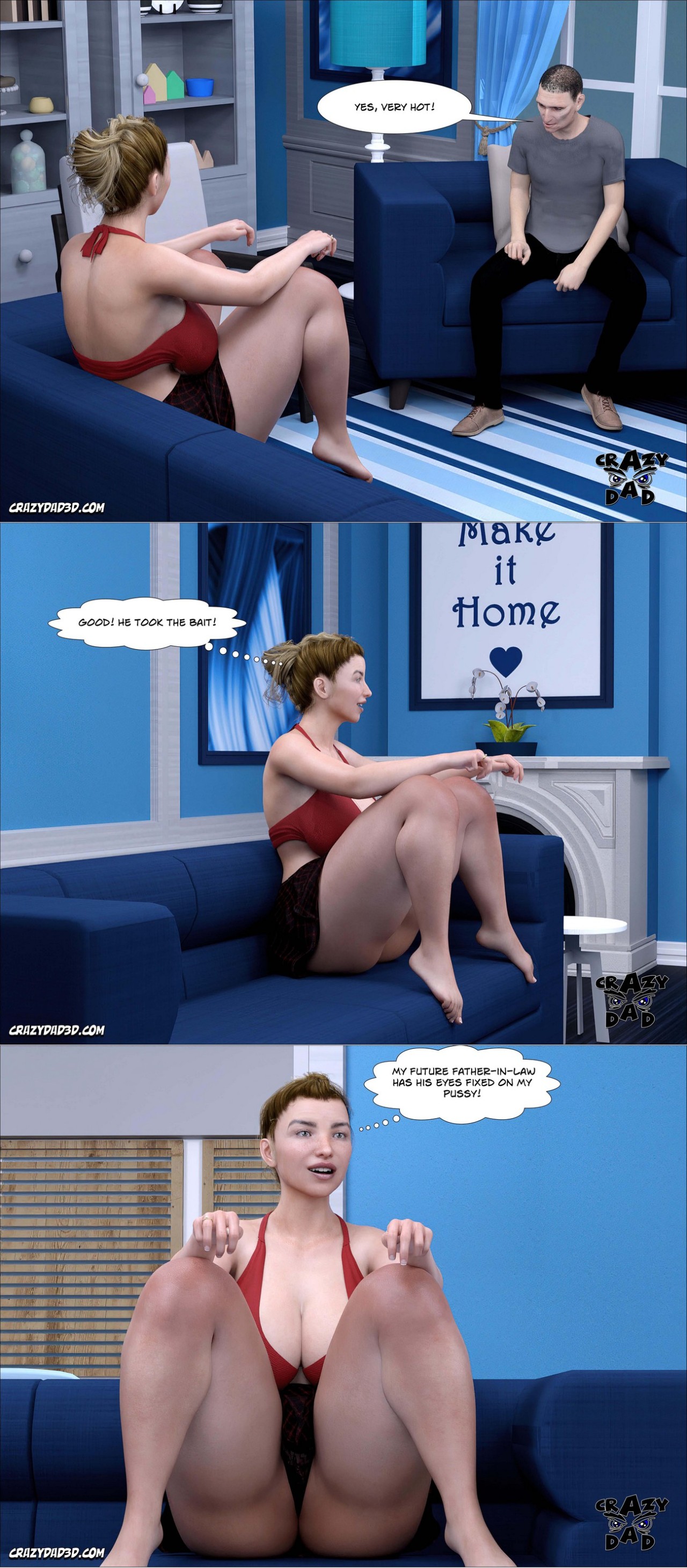 Father-In-Law At Home Part 33 Porn Comic english 14