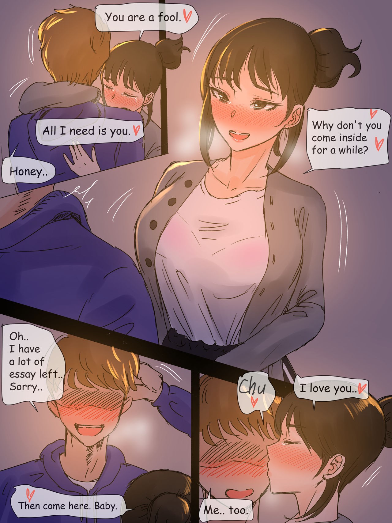 First Love Porn Comic english 02