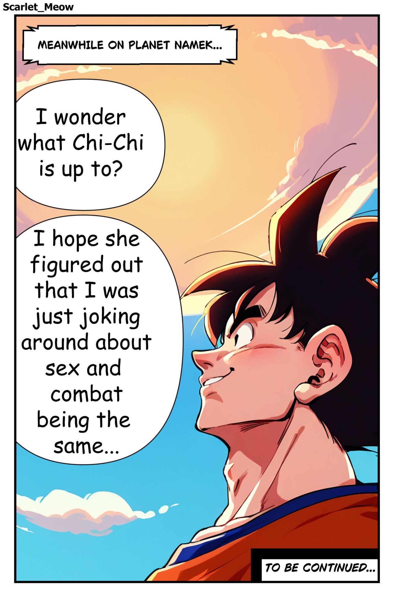 Goku s Absence Part 1 Tempting Tien Porn Comic english 40 Porn  