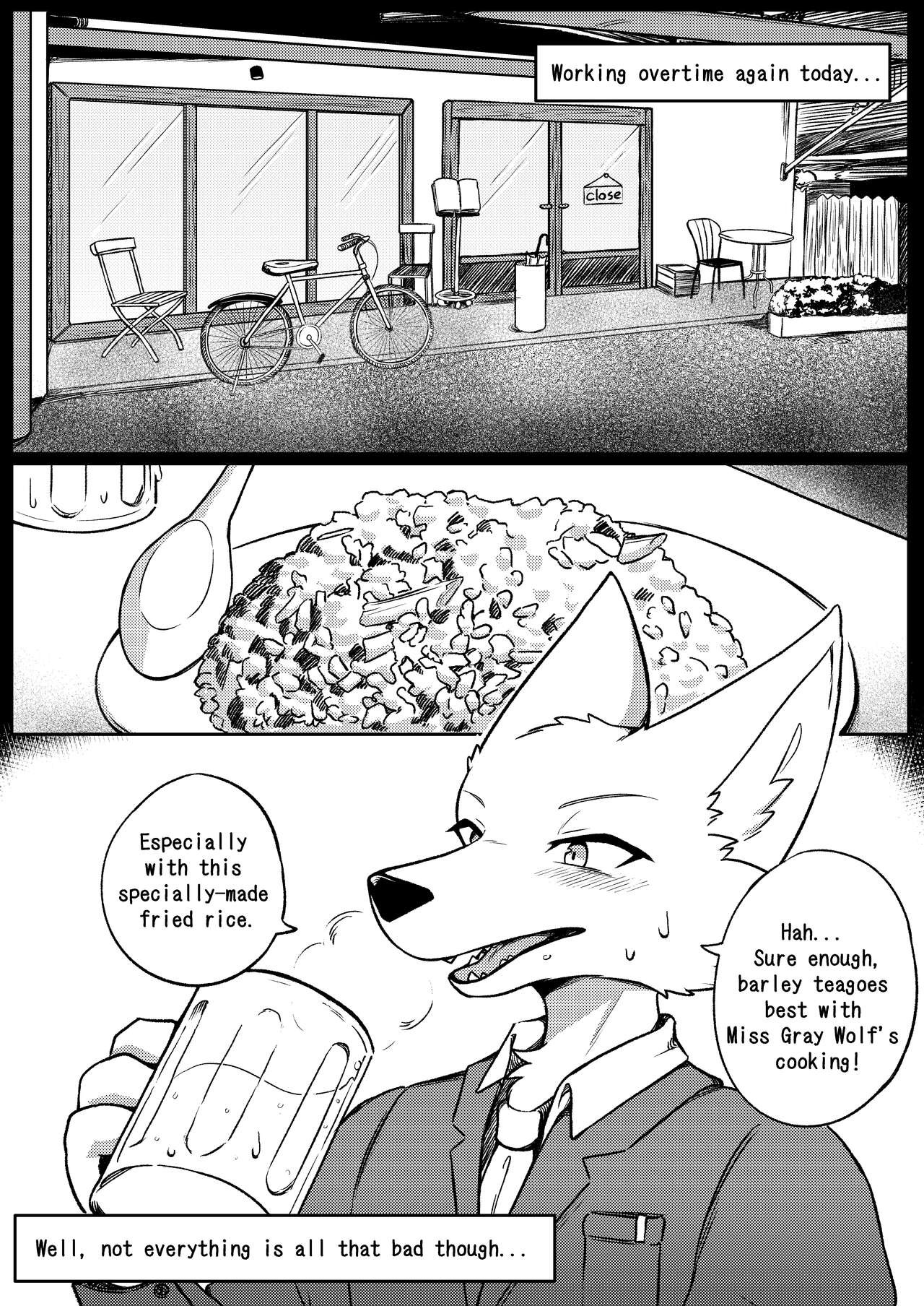 Gray Wolf Restaurant: Special Menu Porn Comic english 02