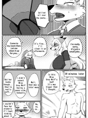 Gray Wolf Restaurant: Special Menu Porn Comic english 05