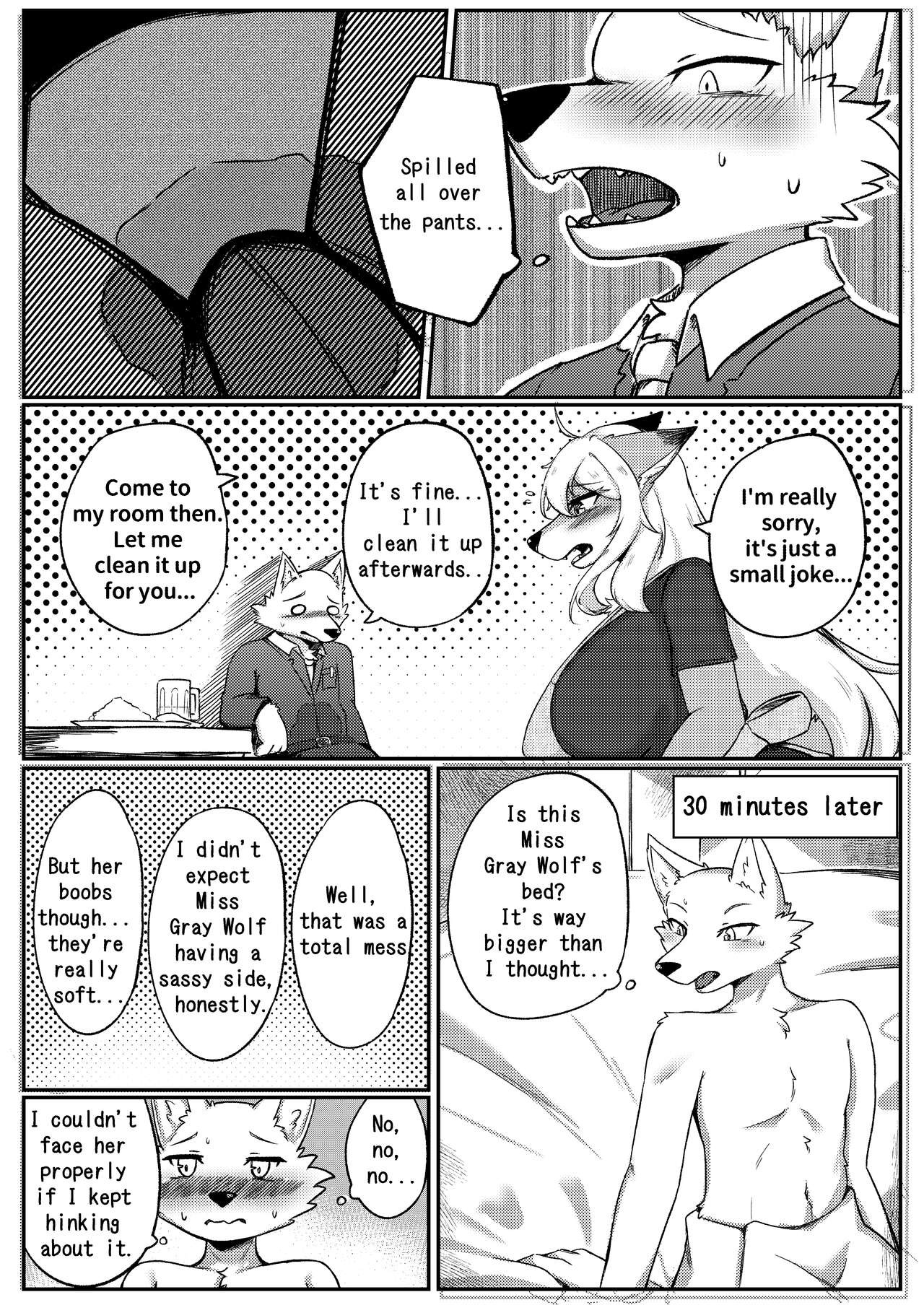 Gray Wolf Restaurant: Special Menu Porn Comic english 05