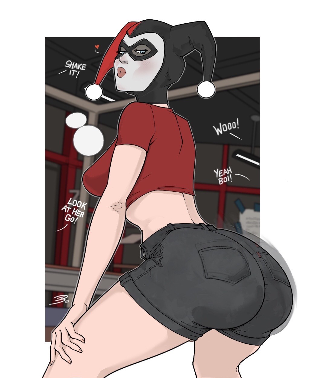 Harley Quinn By TWDibi Porn Comic english 03