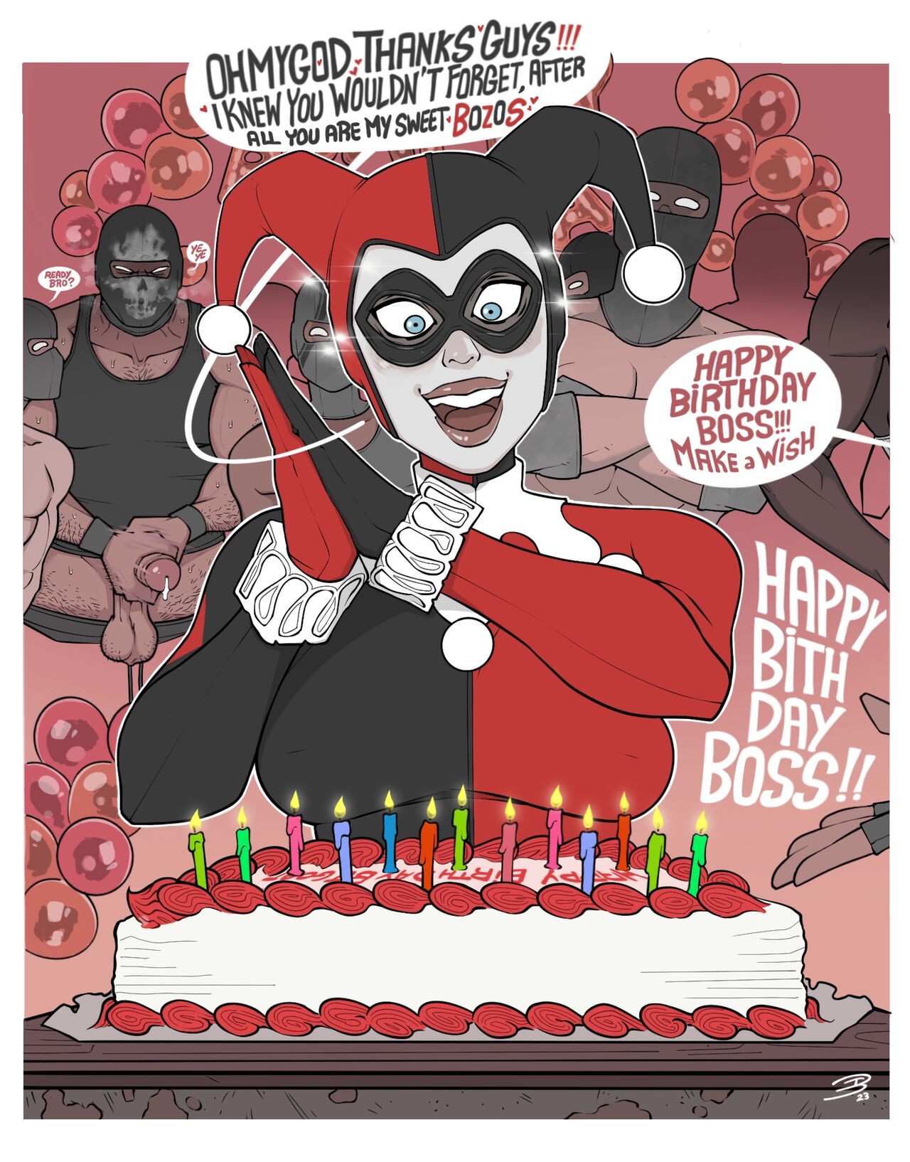 Harley Quinn By TWDibi Porn Comic english 04