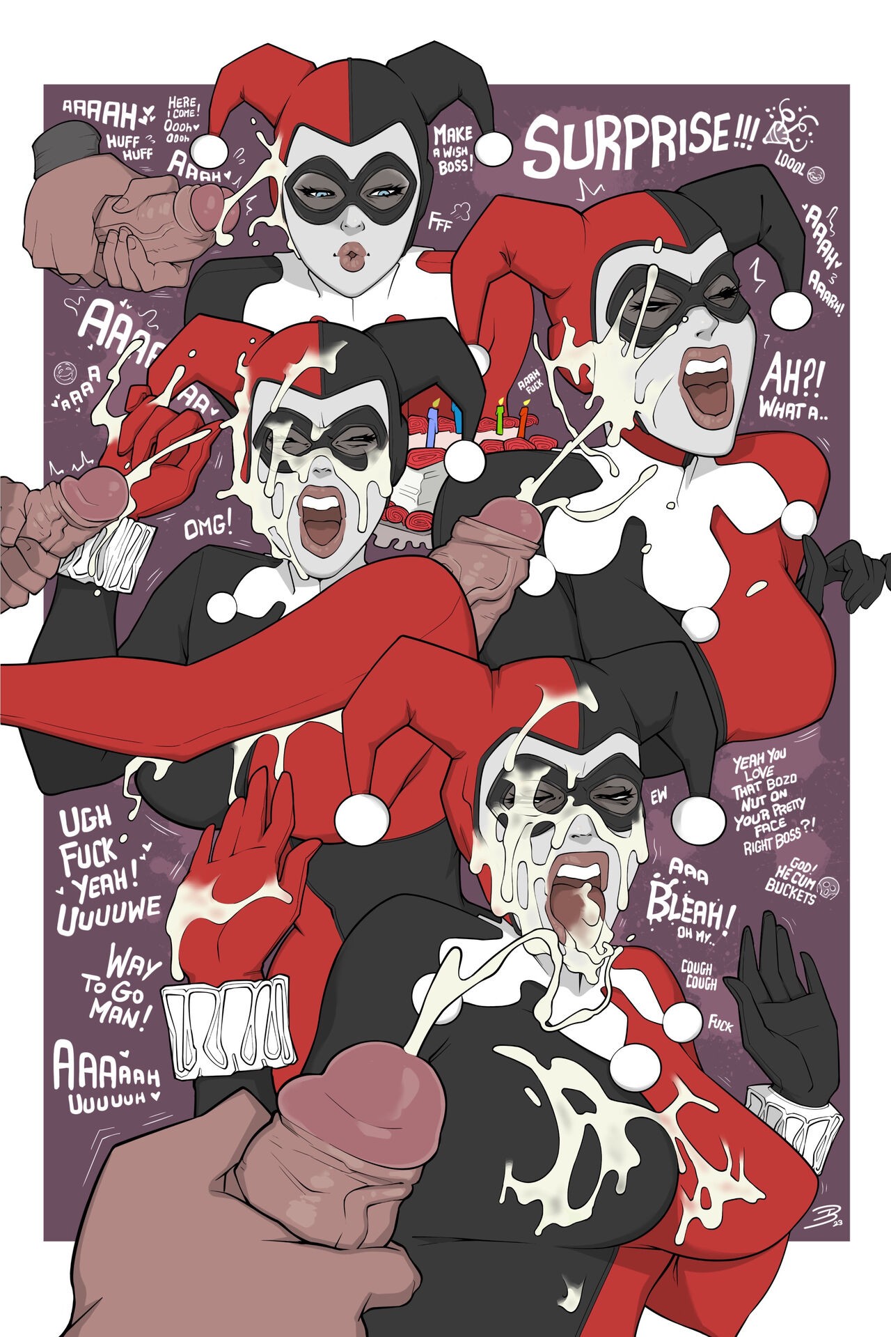 Harley Quinn By TWDibi Porn Comic english 05