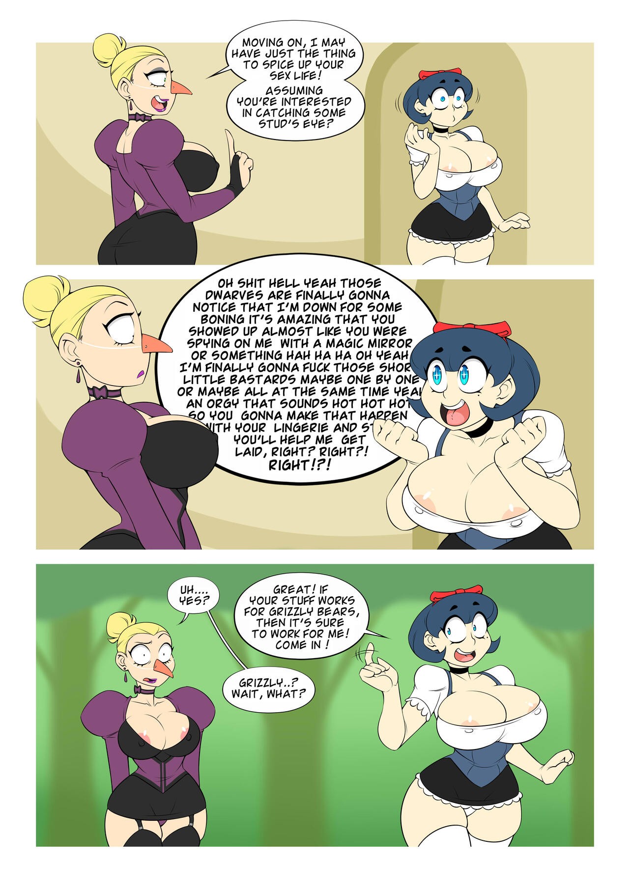 Ho White By Blunt-Katana Porn Comic english 10