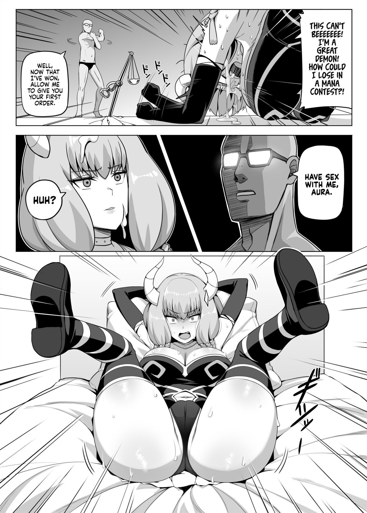 I Saved Up Tons Of Mana For One Goal: To Blow My Load Inside Aura! Porn Comic english 04